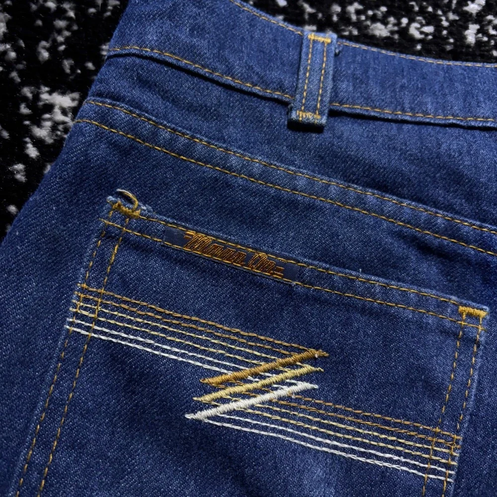 Vintage Levi's Movin On Flare Jeans Mens 33x32 Blue Talon 70s 80s Rare